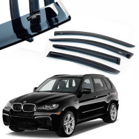 Дефлекторы окон ветровики HIC для BMW X5 E70 2007-2013 (BM14)