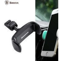Автотримач для телефону BASEUS PREMIUM Stable series на повітропровід Чорний