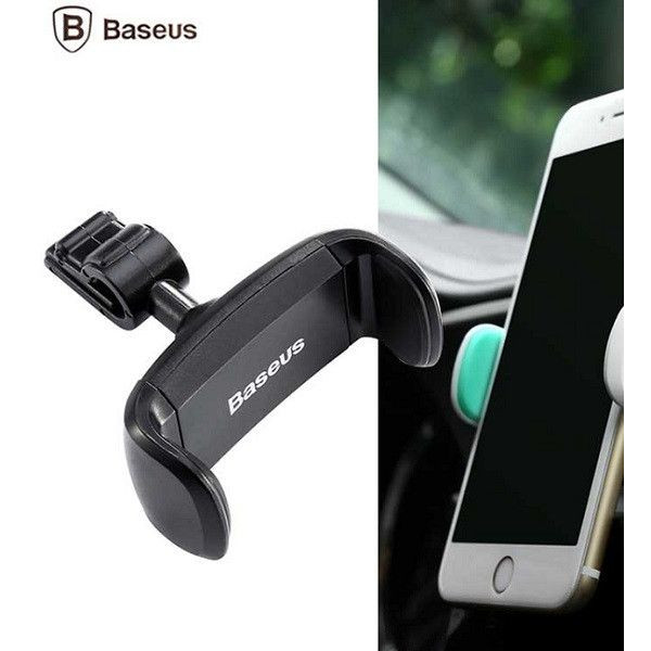Автодержатель для телефона BASEUS PREMIUM Stable series на воздуховод черный