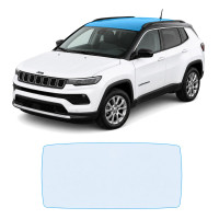 Антигравійна захисна бронеплівка за лекалами для Jeep Compass MP facelift 2021- зона даху
