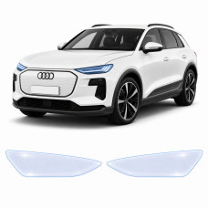 Антигравийная защитная бронепленка по лекалам для Audi Q6 e-tron PPE 2024- оптика (фары и ПТФ)