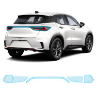 Антигравійна захисна бронеплівка за лекалами для Lexus LBX I 2023- задні ліхтарі стопи