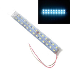 Подсветка салона диодная двойная Призма алюминий 12V - 8 см 2А 12LED Белый свет (5630)