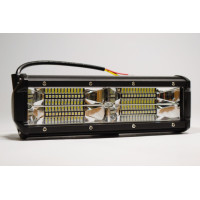 Світлодіодна балка фара LED / 237x80x60 mm / 144W / 3W * 48 / 10-30V / Далеке та Близьке світло / 1 шт (JR-W-144W)