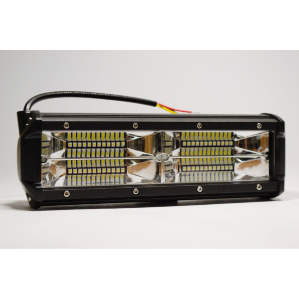 Світлодіодна балка фара LED / 237x80x60 mm / 144W / 3W * 48 / 10-30V / Далеке та Близьке світло / 1 шт (JR-W-144W)