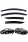 Дефлекторы окон ветровики Volkswagen Passat B6 - B7 Седан 2005-2011 Скотч 3M Voron Glass
