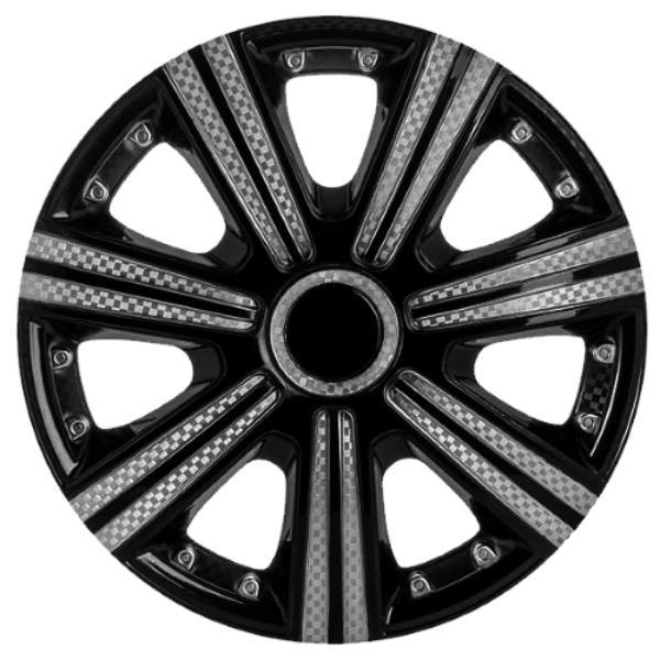 Ковпак колеса Star DTM R13 чорний карбон 4 шт