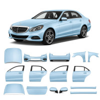 Антигравийная защитная бронепленка по лекалам для Mercedes-Benz E-Class W212 facelift 2013-2016 - полный кузов