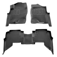 Комплект 3D ковриков в салон NISSAN Pathfinder III R51 2005-2010