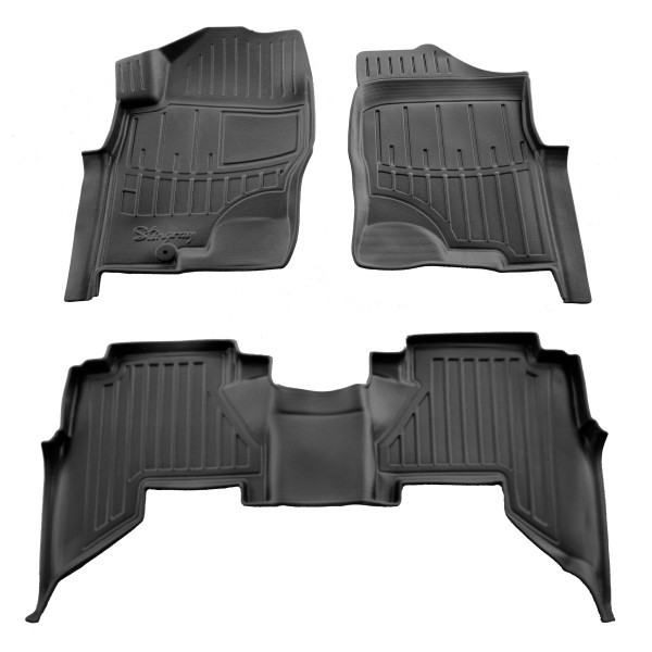 Комплект 3D килимків в салон NISSAN Pathfinder III R51 2005-2010