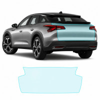 Антигравийная защитная бронепленка по лекалам для Citroen C5 X I 2022- зона крышки багажника
