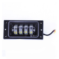 Протитуманні фари LED фари ВАЗ 2110 / 60W / Лінза / Габарит 8W / Регулювання висоти / Біле світло 1 шт