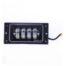 Протитуманні фари LED фари ВАЗ 2110 / 60W / Лінза / Габарит 8W / Регулювання висоти / Біле світло 1 шт