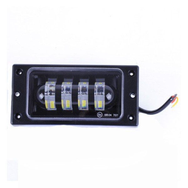 Протитуманні фари LED фари ВАЗ 2110 / 60W / Лінза / Габарит 8W / Регулювання висоти / Біле світло 1 шт