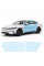 Антигравийная защитная бронепленка по лекалам для BYD Han II 2020-2022 - зоны дверей и стойки окон