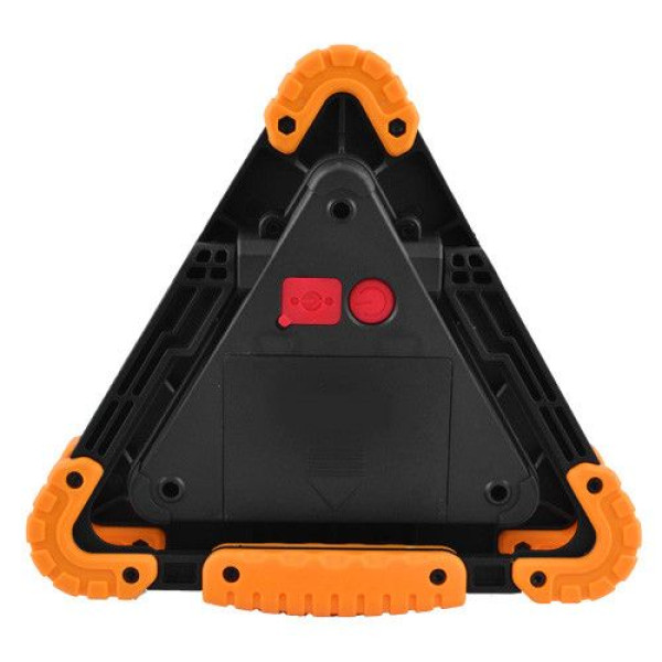 Знак аварийный с LED RED 2x18650 / 4xAA / ЗУ microUSB