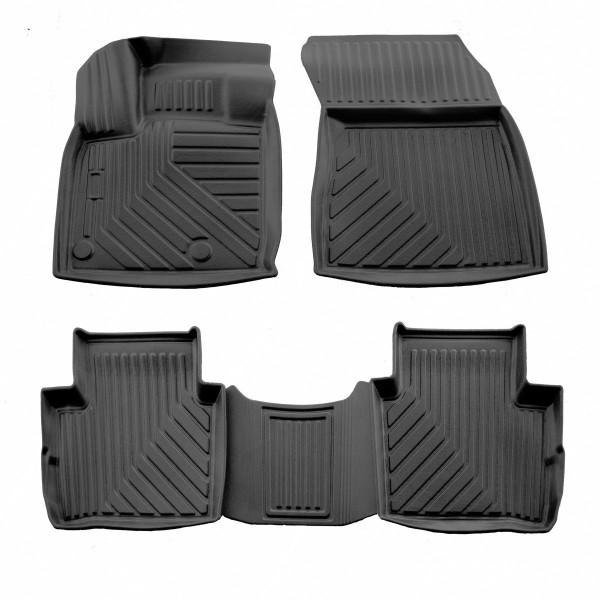 Комплект 3D ковриков в салон Nissan QASHQAI J12 2021-