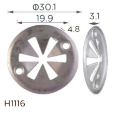 Шайба D=30MM Volkswagen, Audi, Seat, Skoda, Ford (N90335004, N90335006, 6715468, 20531, ROM 70143Z) (H1116)