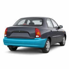 Антигравійна захисна бронеплівка за лекалами для Daewoo Sens T150 2002-2017 - задній бампер