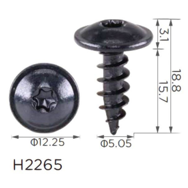 Саморез Volkswagen (N90879402) (H2265)
