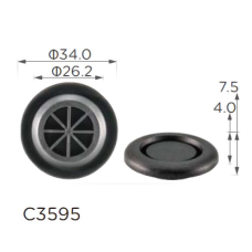 Заглушки кузова Honda 90825-T2A-003 (C3595)