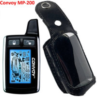 Чехол на пульт сигнализации Convoy MP-200 LCD 2-Way кожаный Черный