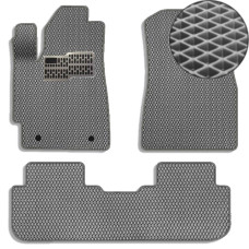 Килимки в салон EVA для Toyota Highlander 2008-2013 з підп'ятником Сірі 5 шт