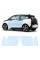 Антигравийная защитная бронепленка по лекалам для BMW i3 I01 2013-2022 - зоны дверей и стойки окон