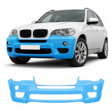 Антигравийная защитная бронепленка по лекалам для BMW X5 E70 2006-2013 - передний бампер