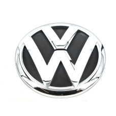 Емблема для Volkswagen 80 мм / пластикова / Плоска / скотч