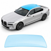 Антигравійна захисна бронеплівка за лекалами для BMW 7 Series G70 2022- зона даху