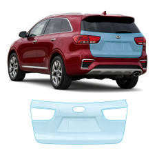 Антигравийная защитная бронепленка по лекалам для Kia Sorento UM facelift 2018-2020 - зона крышки багажника