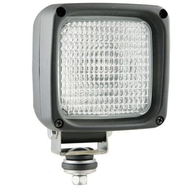 Рабочий фонарь квадрат 100x100 Сетка H3 LKR5.24765 (shock absorber/AMP Faston connector)