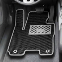Килимок водія EVA для Kia Sportage 2010-2015  Europe (Металевий підп'ятник) Чорні 1 шт