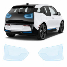 Антигравийная защитная бронепленка по лекалам для BMW i3 I01 2013-2022 - задние фонари стопы
