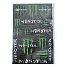 Наклейка МОТО Monster Energy 22х34 см Велика (Наручна)