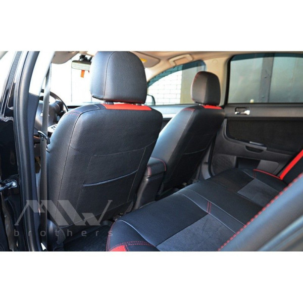Авточехлы модельные MW Brothers для Mitsubishi Lancer X c 2007