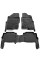 Комплект 3D ковриков в салон Nissan Navara D40 2005- ПРАВЕ КЕРМО