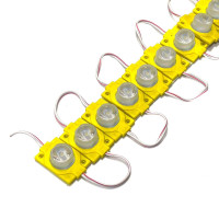 Cветодиодный модуль 12V SMD3030 1,5W 46x32 мм 120lm IP67 Желтый свет 1 шт