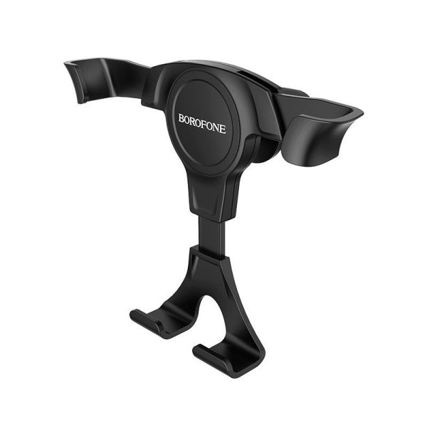Автодержатель для телефона зажим под весом BOROFONE BH9 Gravity air Black outlet