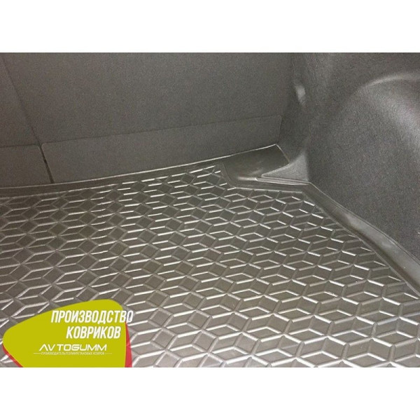 Автомобільний килимок в багажник Ford Focus 3 2011 - Sedan (докатка) / Гумовий (Avto-Gumm)