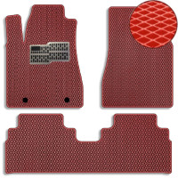 Килимки в салон EVA для Lexus RX 350 2003-2009 з підп'ятником Червоні 5 шт