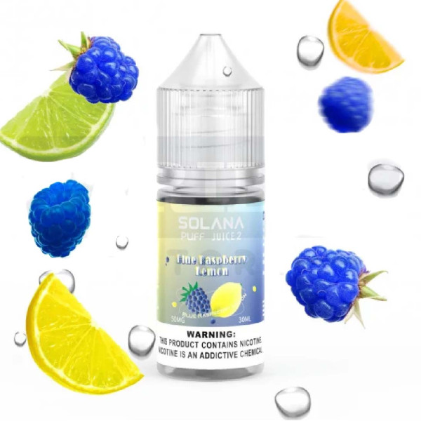 Рідина Solana Blue Raspberry Lemon (Синя Малина Лимон)
