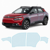 Антигравійна захисна бронеплівка за лекалами для Citroen C4 Cactus I facelift 2018-2020 - повний кузов