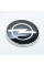 Емблема для Opel 72 мм пластикова чорна Xром Cкотч