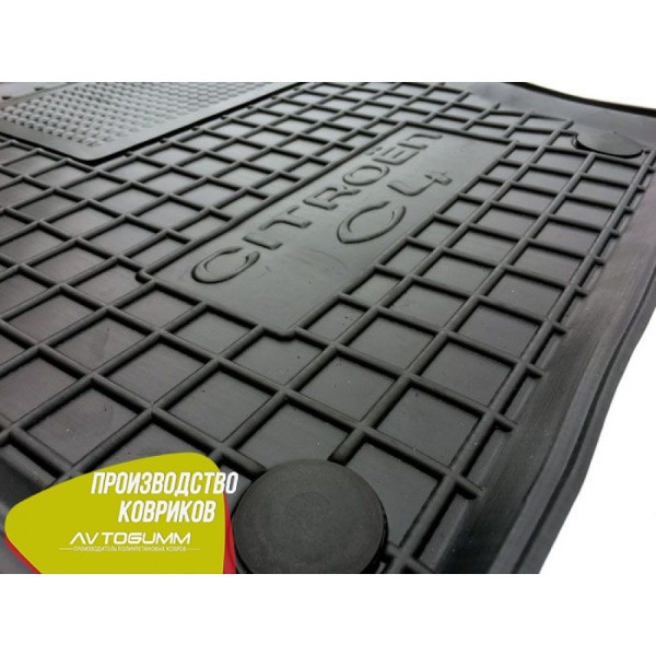 Водійський коврик в салон Citroen C4 2010- (Avto-Gumm)