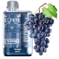 Elf Bar TE5000 POD  5% Оригінал Grape Виноград (Підряджається) 