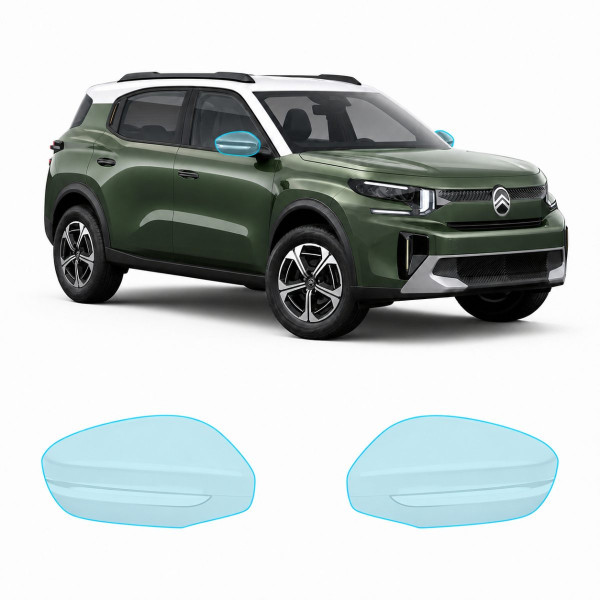 Антигравійна захисна бронеплівка за лекалами для Citroen C3 Aircross II 2024- дзеркала