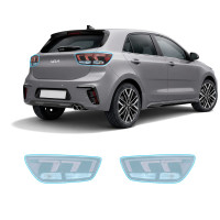 Антигравийная защитная бронепленка по лекалам для Kia Rio YB facelift 2020-2023 - задние фонари стопы