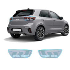 Антигравійна захисна бронеплівка за лекалами для Kia Rio YB facelift 2020-2023 - задні ліхтарі стопи